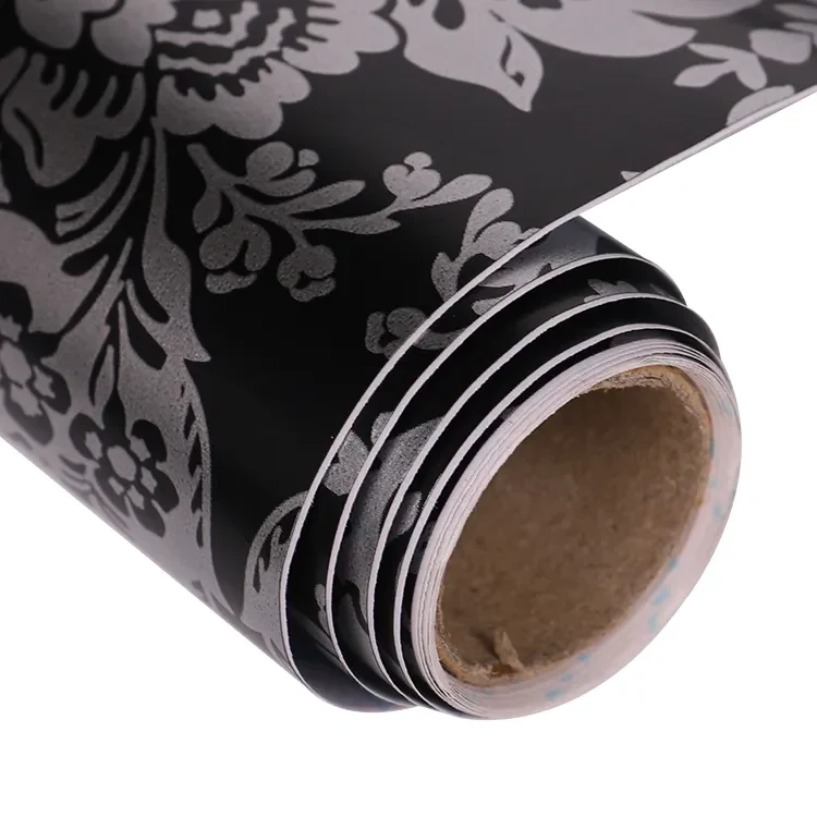 Wallpaper Heavy Embossed Vinyl PVC 3D