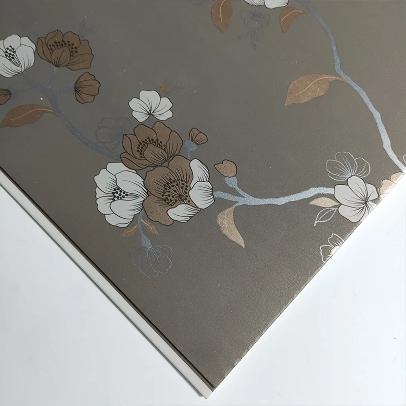 Reka bentuk grafik Panel siling PVC Hot Stamping