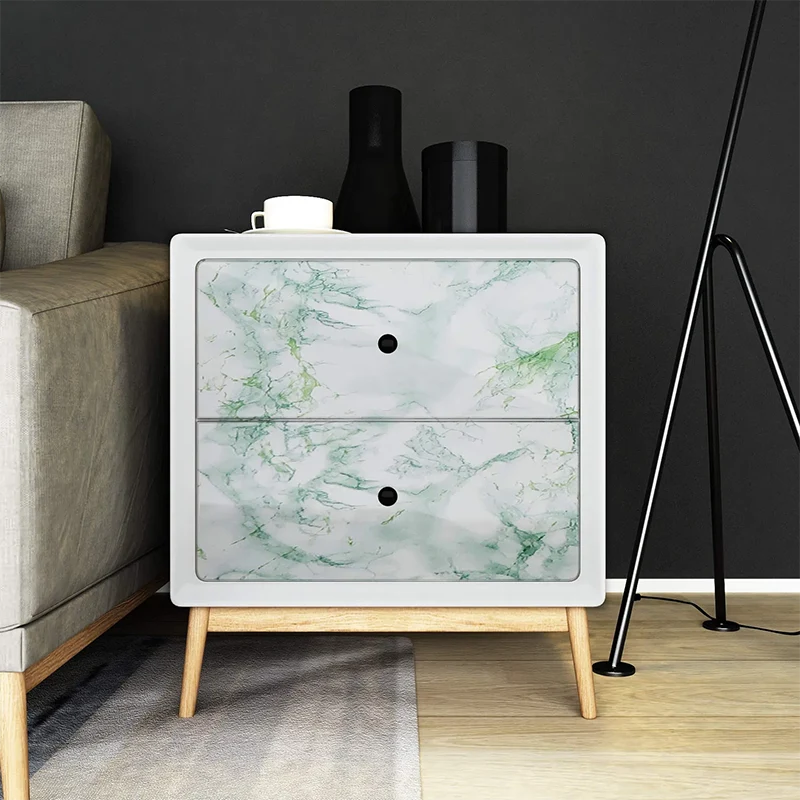 Self-adhesive Marble Textured Decorative Wallpaper