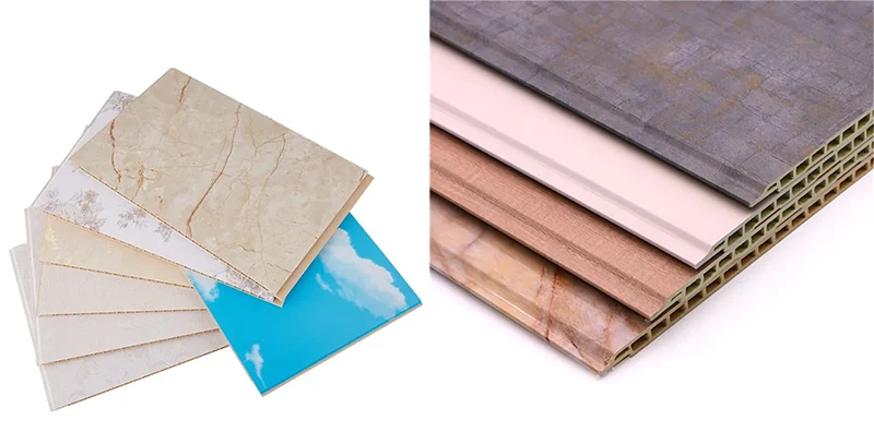 Hot Stamping Printing Easy Install Ceiling Boards