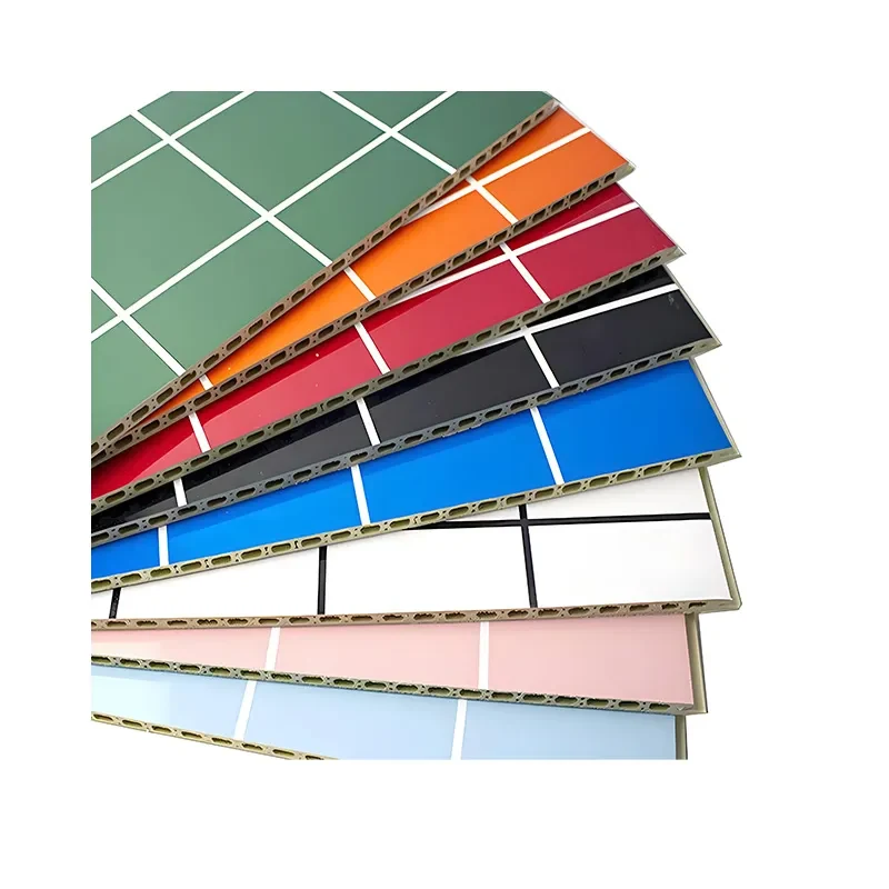 Panel dinding pvc serat buluh kalis air